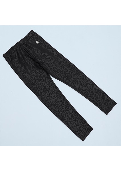 Kız Çocuk Şardonsuz Ince Tayt - 41482 - Siyah