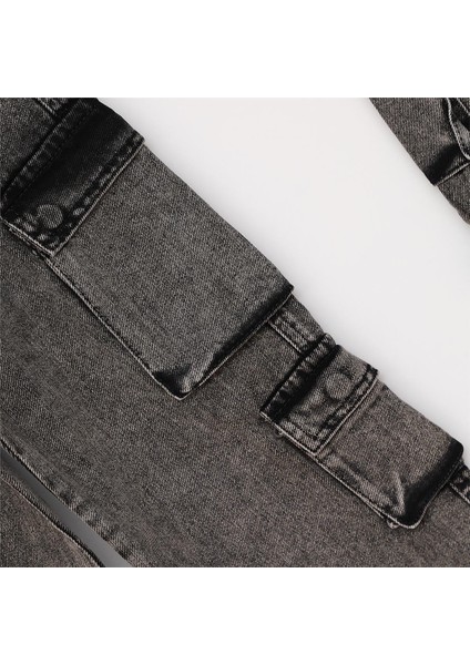 Kız Çocuk Ince Pantolon - G624 - Gri modelleri