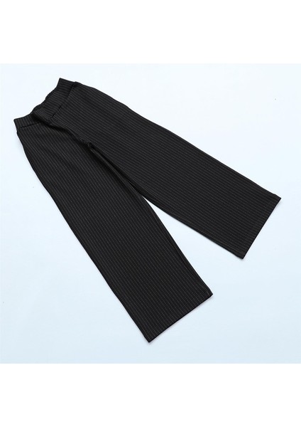 Kız Çocuk Ince Pantolon - 22213 - Siyah