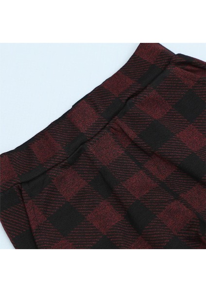 Kız Çocuk Ince Pantolon - 22199 - Bordo fiyatları
