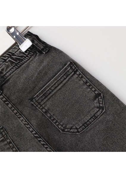 Kız Çocuk Şardonsuz Ince Pantolon - Ç654 - Gri fırsatları