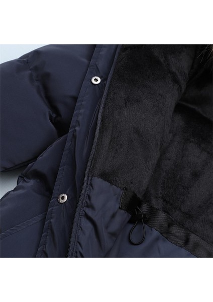 Kız Çocuk Uzun Kol Kalın Mont - 50001 - Lacivert fırsatları