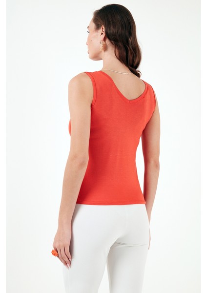 Slim Fit V Yaka Kalın Askılı 2' Li Paket Bluz Bayan Bluz 5864384S2 indirimleri