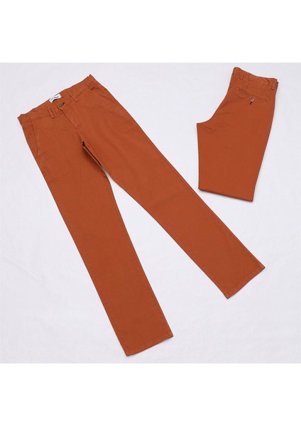 Erkek Ince Pantolon - (40-50) - PT-241 - Tarçın