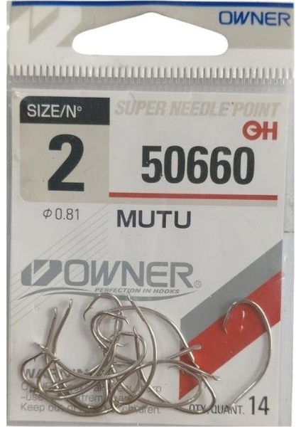 50660 - 2 Owner Iğne