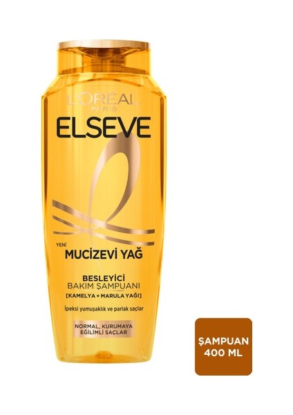 L'oréal Paris Mucizevi Yağ Bakım Şampuanı 400 ml
