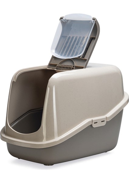 Kapalı Kedi Tuvaleti, Koku Filtreli, Bej Gri, 56X39X39CM Ynsmr fiyatları