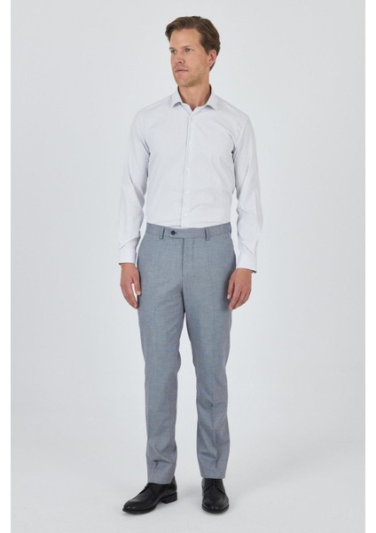 Koyu Mavi Esnek Yandan Cepli Comfort Fit Classic Pantolon 1003250151 modelleri