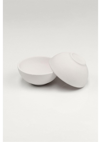 Kase 5 cm - Seramik Bisküvi 6'lı (Ham Ürün) modelleri