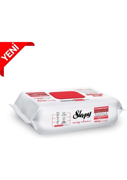 Sleepy Yüzey Temizlik Havlusu 100 Adet Kiraz fiyatları