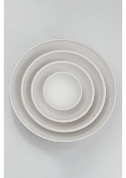 Kase 5 cm - Seramik Bisküvi 6'lı (Ham Ürün) fırsatları