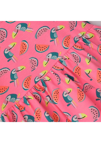 Kız Çocuk Kısa Kol Elbise - 42411 - Ananas fiyatları