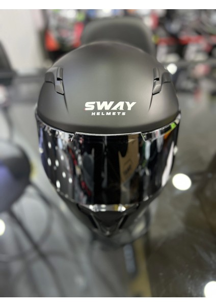 820 Mat Siyah Ayna Vizörlü Kapalı Kask fiyatları