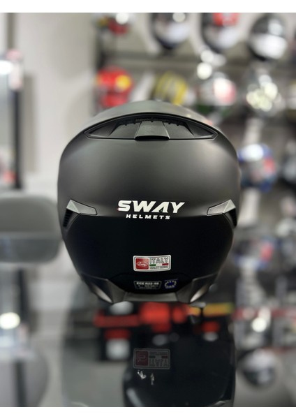 820 Mat Siyah Ayna Vizörlü Kapalı Kask fırsatları