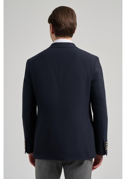 Düz Bez Ayağı Mono Yaka Tam Astar Esnek 6 Drop Comfort Fit Ceket 1002245902 indirimleri
