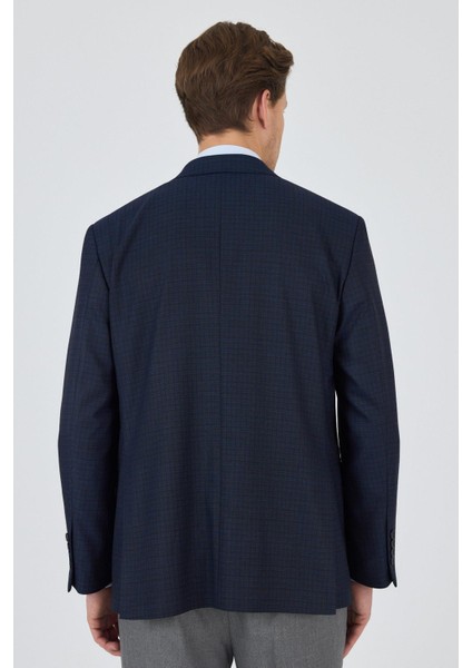 Koyu Lacivert Mono Yaka Bez Ayağı Tam Astar Esnek 4 Drop Comfort Fit Classic Ceket 1002250157 indirimleri