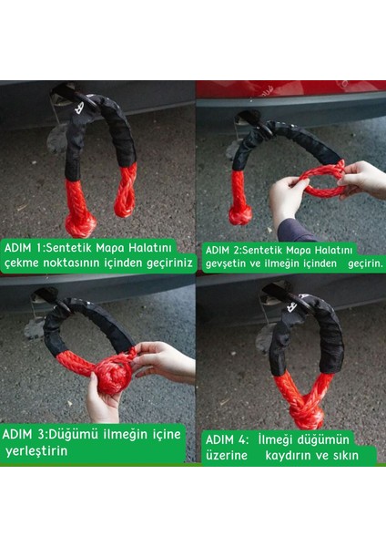 Soft Shackle (Sentetik Mapa Halatı )