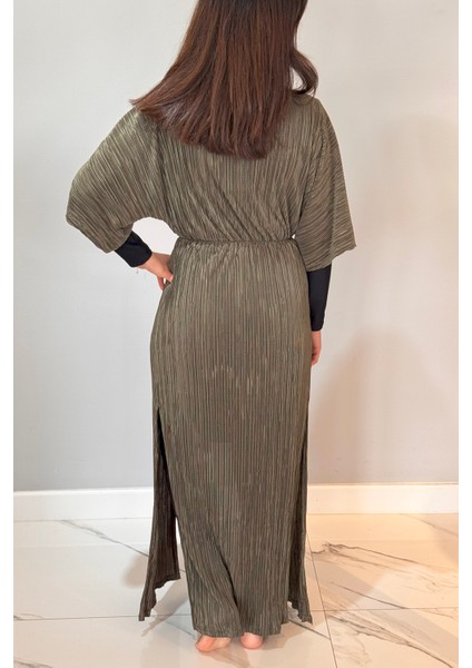 Piliseli Kimono Pareo Kaftan Bağlanabilir RPK004 Haki modelleri