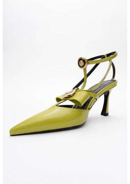 Peal Mavi Rugan Kadın Topuklu Ayakkabı indirimleri