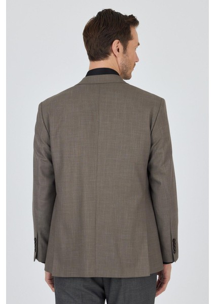 Koyu Vizon Mono Yaka Bez Ayağı Tam Astar Esnek 4 Drop Comfort Fit Classic Ceket 1002250155 indirimleri