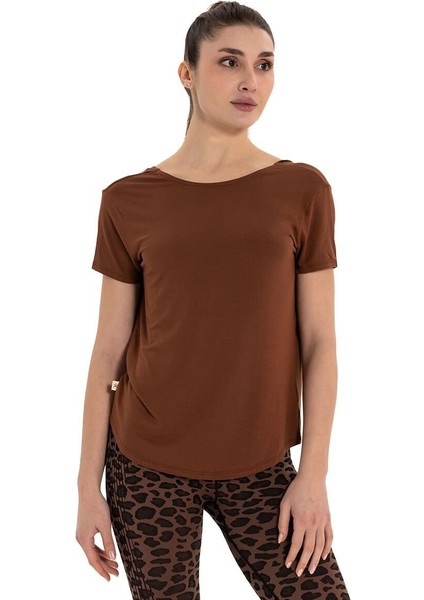 Sırt Detay Modal Yoga T-Shirt fiyatları