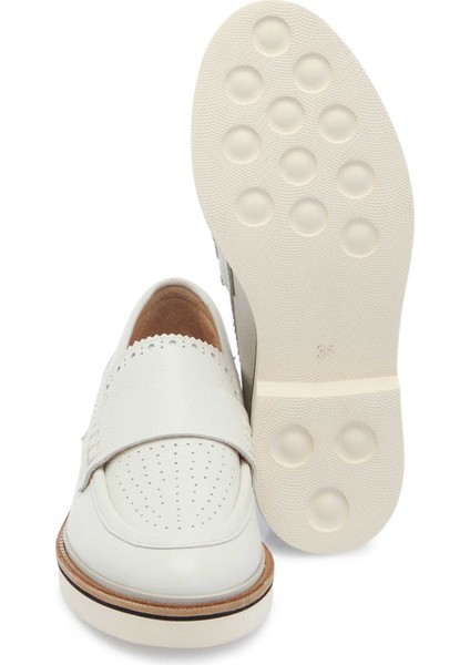 Siyah Deri Kadın Loafer - K25I1AY68029-A23
