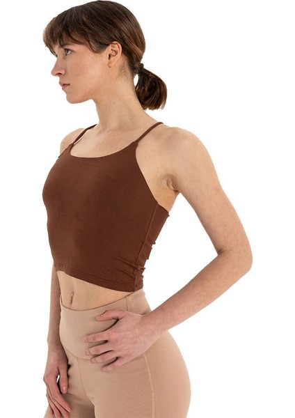 Sırt Detay Ince Askılı T-Shirt fırsatları