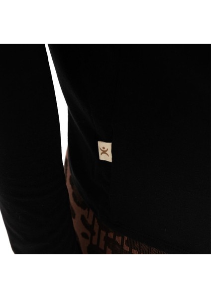 Sırt Detay Uzun Kollu Modal Yoga T-Shirt indirimleri