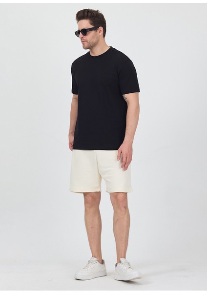 Erkek Basic Siyah T-Shirt modelleri