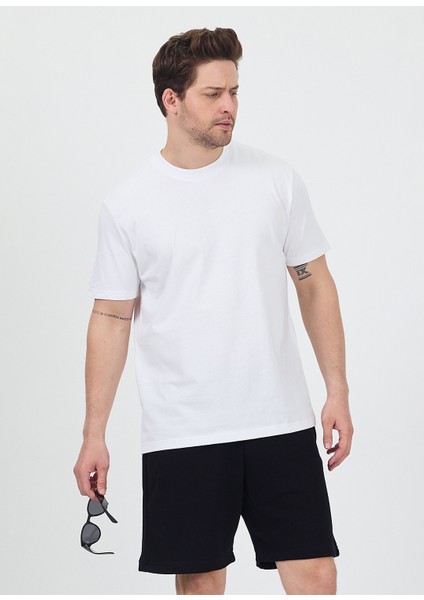 Erkek Basic Beyaz T-Shirt fiyatları