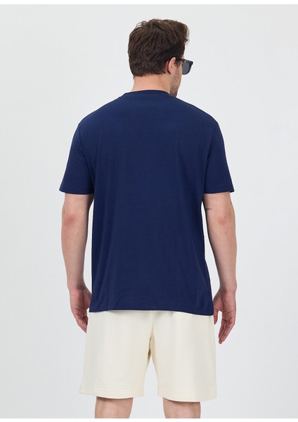 Erkek Basic Lacivert T-Shirt