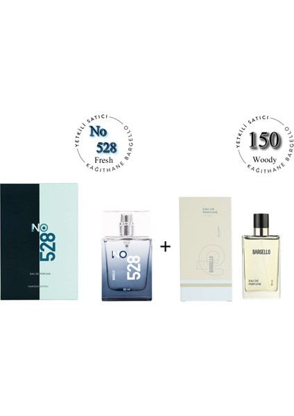 No: 528 + 150 Erkek / Kadın Parfüm EDP 50 ml Fresh / Woody