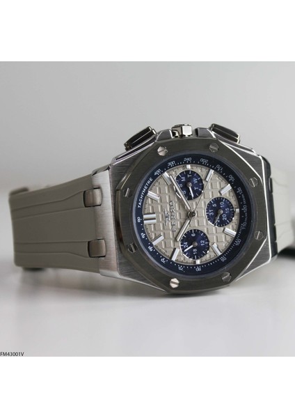 FM43001V Silikon Kordonlu Erkek Kol Saati