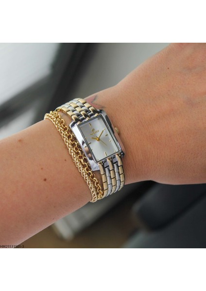 HM25531S01-3 Çelik Kordonlu Kadın Kol Saati modelleri