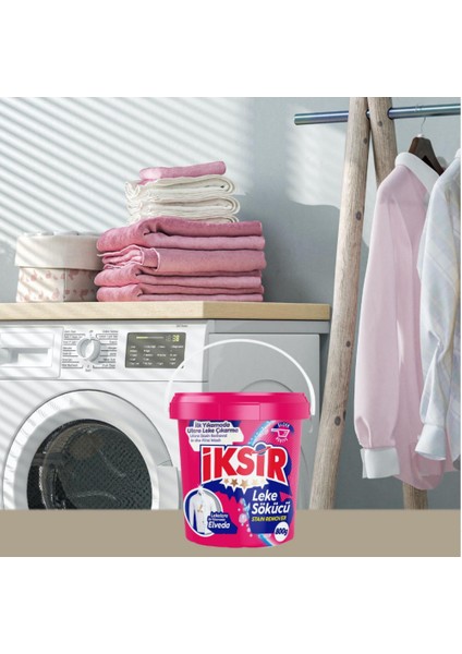Iksir Leke Sökücü 800G (26 Yıkama) – Ultra Güçlü Toz Leke Çıkarıcı | Ilk Yıkamada Etki, Ölçek Hediyeli fiyatları
