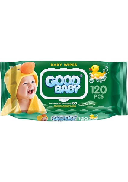 Islak Mendil Plastik Kapakli 120 Adet x 12