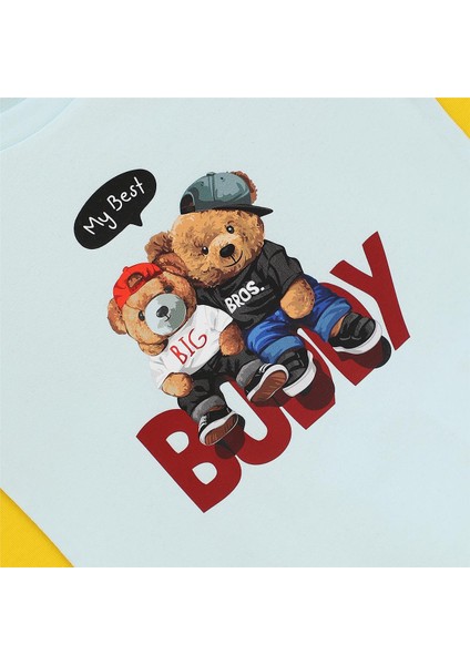 Erkek Çocuk O Yaka Kısa Kol Yazlık Tişört - (12 Aylık-5 Yaş) - 16475 - Mint Yeşili fiyatları