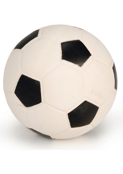 Köpek Oyuncağı, Top, Lateks, Sarı/siyah, L, 10,5cm