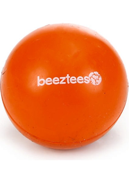 Köpek Oyuncağı, Dolu Top, Kauçuk, Turuncu, 4,5cm