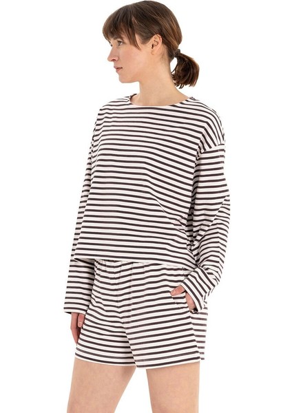 Stripe %100 Pamuk T-Shirt fiyatları