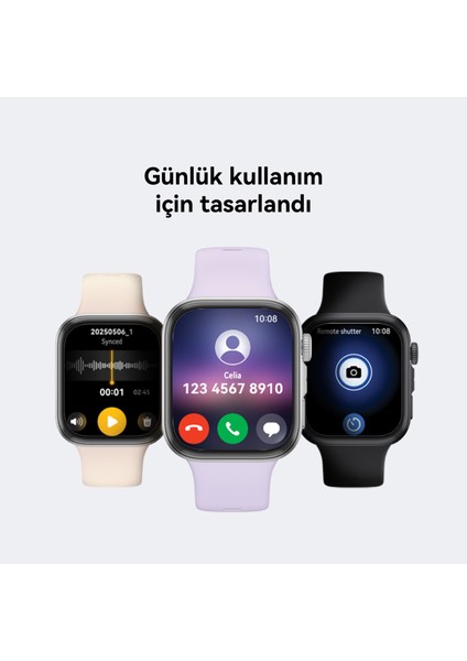 Watch Fit 4 (Huawei Türkiye Garantili) - Gri