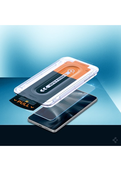 Samsung Galaxy S25 Edge ile Uyumlu Cam Ekran Koruyucu Kolay Kurulum GLAS.tR EZ Fit Pro HD - AGL09411