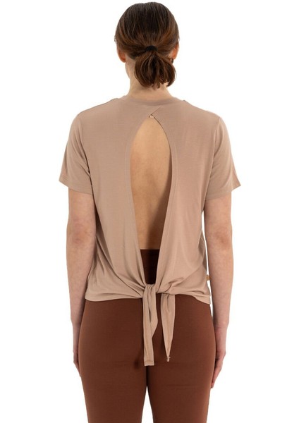 Sırt Bağlamalı Modal Yoga T-Shirt fiyatları