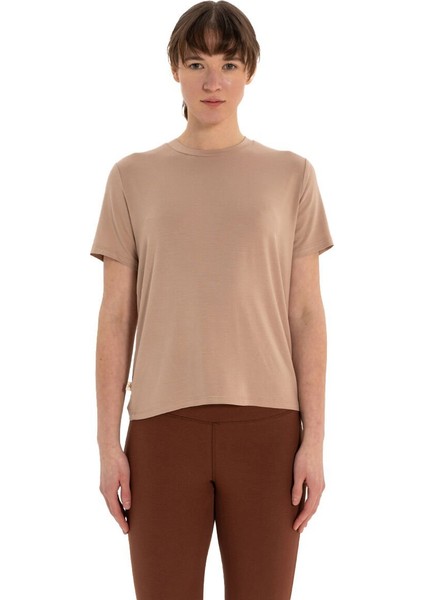 Sırt Bağlamalı Modal Yoga T-Shirt indirimleri