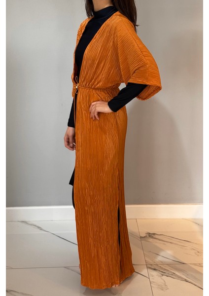 Piliseli Kimono Pareo Kaftan Bağlanabilir RPK004 Tarçın fiyatları
