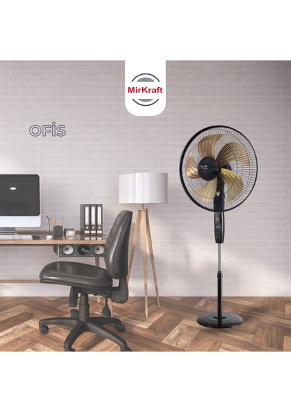 FS-K5018 Stand Fan Vantilatör Uzaktan Kumandalı 18''