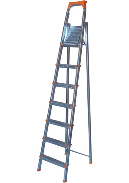 Elmas Serisi – 6+1 Basamaklı Galvanizli Profil Merdiven | Ev, Bahçe, İş Yeri İçin Dayanıklı modelleri