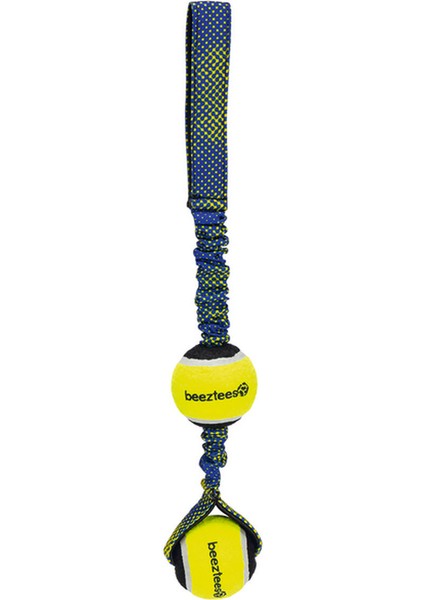 Köpek Oyuncağı, Yüzen, Tutamaçlı İki Tenis Topu, Mavi/sarı, 44x6,3x6,3cm modelleri