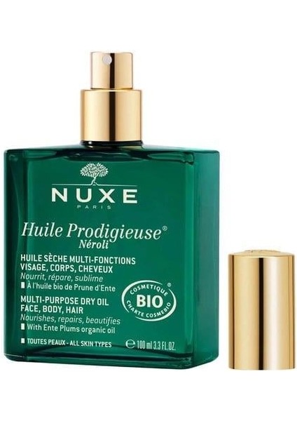 Paris Neroli- Çok Amaçlı Besleyici Kuru Yağ 100ML - Prodigieux /huıle Prodigieuse