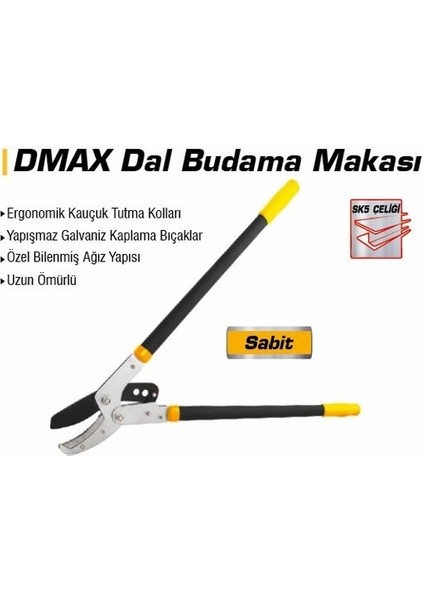 Dal Budama Makası Sabit